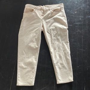 Cream rag & bone jeans, 34
